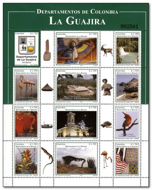 Departments of Colombia - La Guajira