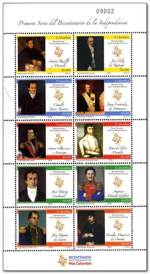 First series of the Bicentenary of Independence
