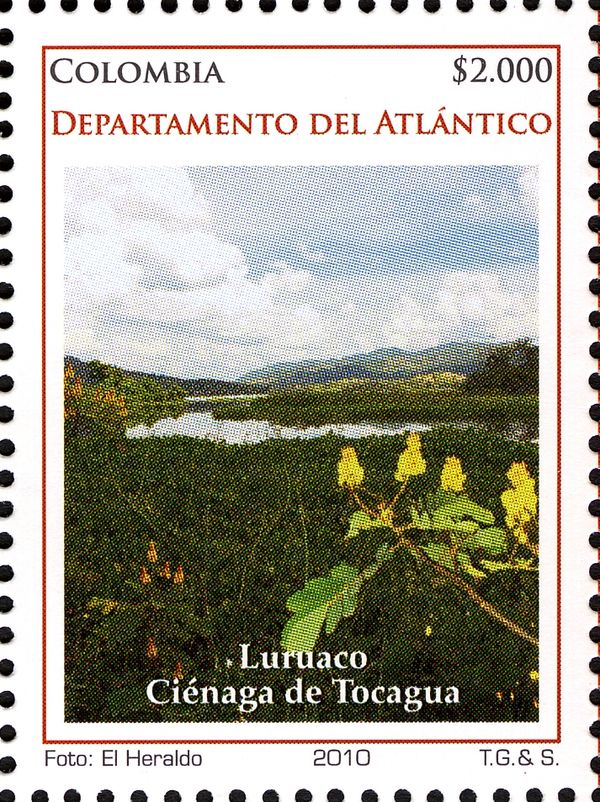 Tocagua Lake in Luruaco