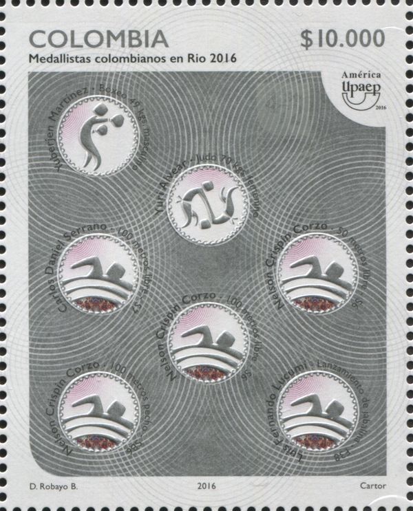 Colombian Medalists in Rio 2016
