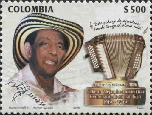 Birth Centenary of Gilberto Alejandro "Alejo" Durán Díaz