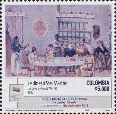 Dinner, Santa Marta by François Désiré Roulin