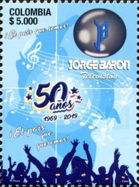 Television Channel Jorge Baron, 50th Anniv.