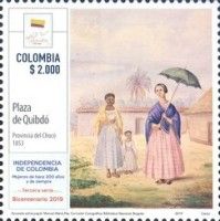 Women in Plaza of Quibdo