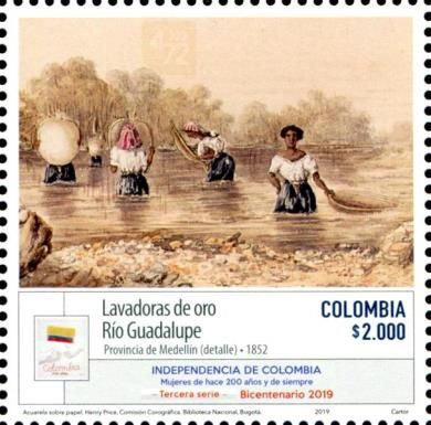 Women Washing Gold in Guadalupe River