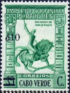 Mousinho de Albuquerque surcharged