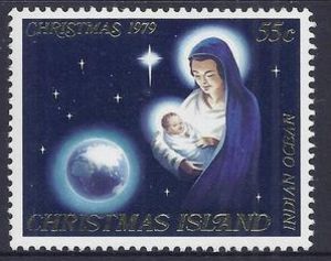 Virgin and Child with Earth in the Background