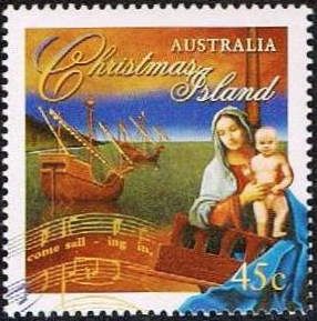 Madonna and Child with Ships at Anchor