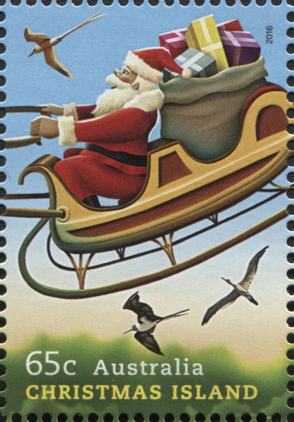 Santa in Sleigh