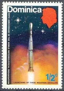 Launching of weather satellite