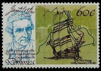 Discovery, map of 3rd voyage