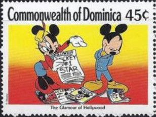 The Glamour of Hollywood - Mickey is in the newspapers