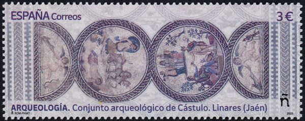 Mosaic of the Lovers, Cástulo