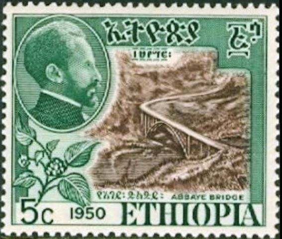 Opening of the Abbaye Bridge over the Blue Nile