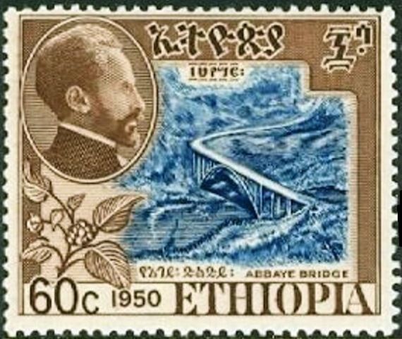 Opening of the Abbaye Bridge over the Blue Nile