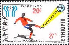 Soccer player kicking ball