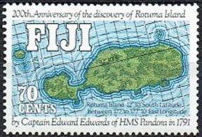 Map of Rotuma