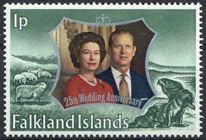 25th Wedding Anniversary - Queen Elizabeth II, Prince Philip