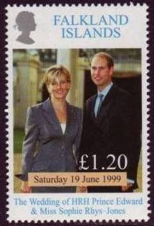 Prince Edward and Miss Sophie Rhys-Jones