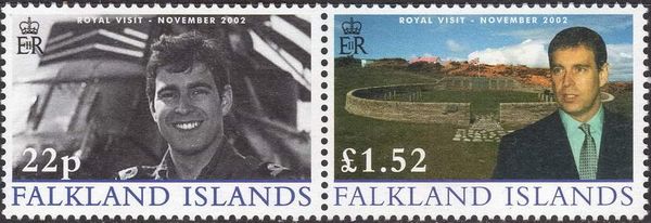 Prince Andrew visiting Island