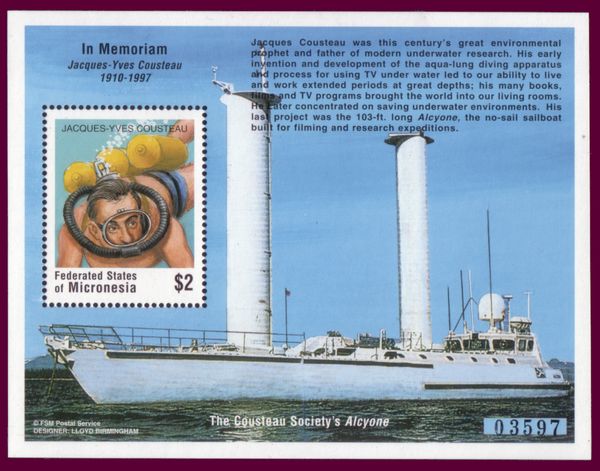 Jacques-Yves Cousteau (1910-1997)