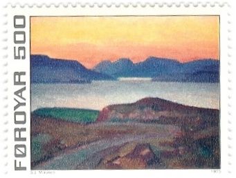 Headland Skálafjørður, by Samuel Joensen-Mikines