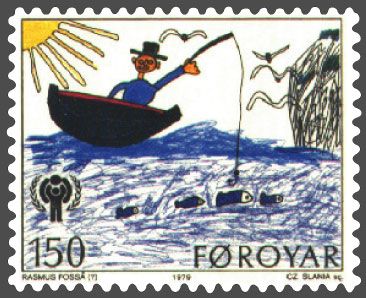 Child Art, Fisherman