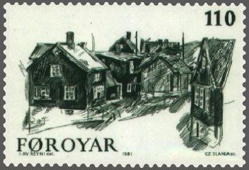 Tinganes in Old Town Tórshavn