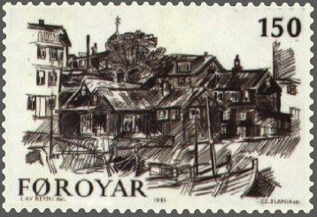 Tinganes in Old Town Tórshavn
