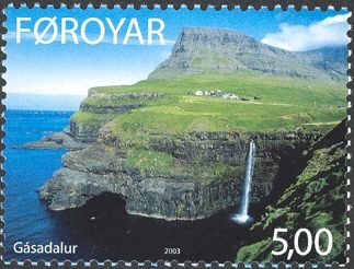 The village Gásadalur