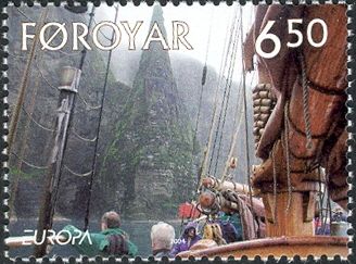 Deck Scene of the Norolysio Schooner