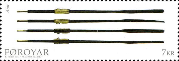 Faroe boats - oars