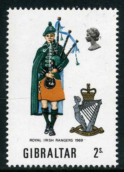 Piper of the Royal Irish Rangers, 1969