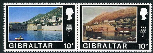 South Barracks from Rosia Bay (Early 19th century)