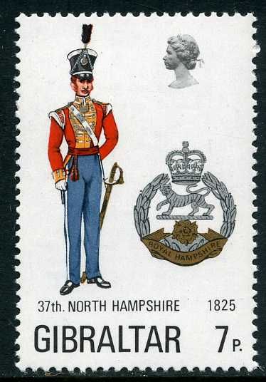 Officer of the 37th North Hampshire Regiment, 1825