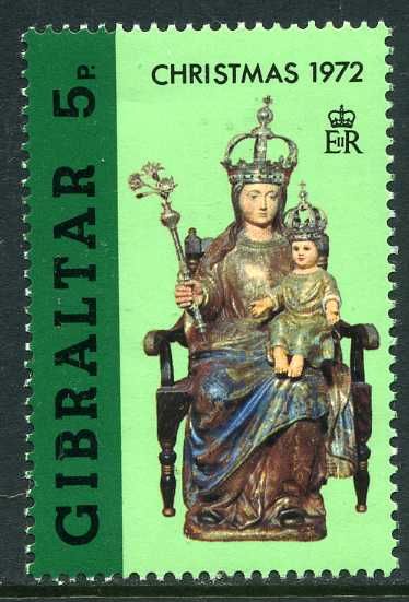 "Our Lady of Europa" (background green)