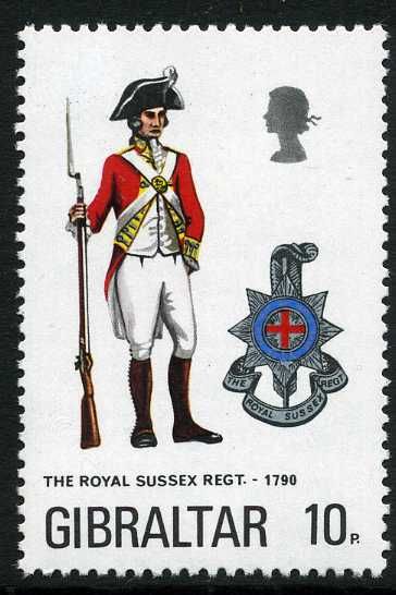 Company Man of the Sussex Royal Regiment, 1790