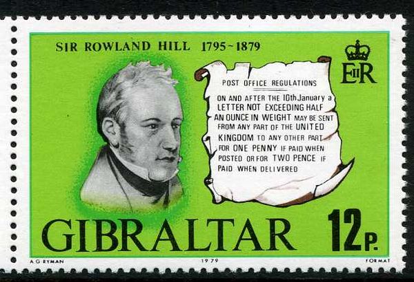 Sir Rowland Hill and the Post Office Regulations of 1840