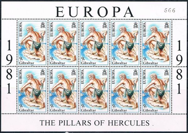 Hercules and the Pillars of Hercules (ms)