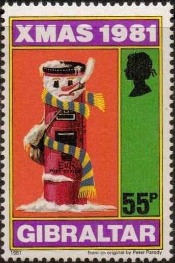 Decorated Mailbox from an original by Peter Parody