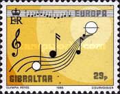 Violin Part of the Europa Anthem and Musical Symbols