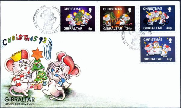 Mice singing Carols