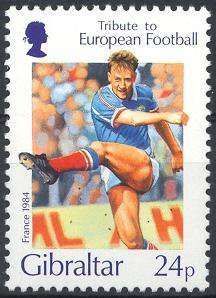 Tribute to European Football - French Player, 1984