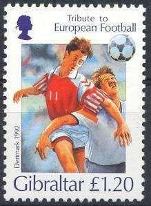 Tribute to European Football - Danish Player, 1992