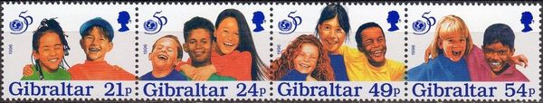 Children from Different Continents