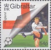 English Player and Flag