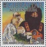 Tarik-Ibn-Zayad, Ape and Moorish Castle (711 A.D.)