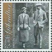 Queen Elizabeth with King George VI
