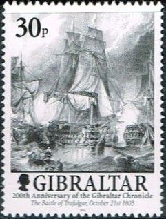 The Battle of Trafalgar, October 21st 1805