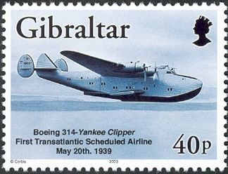 Boeing 314 "Yankee Clipper" Flying Boat (from the ss)